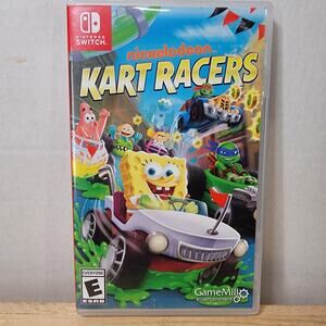 Nintendo Switch Game Nickelodeon Kart Racers